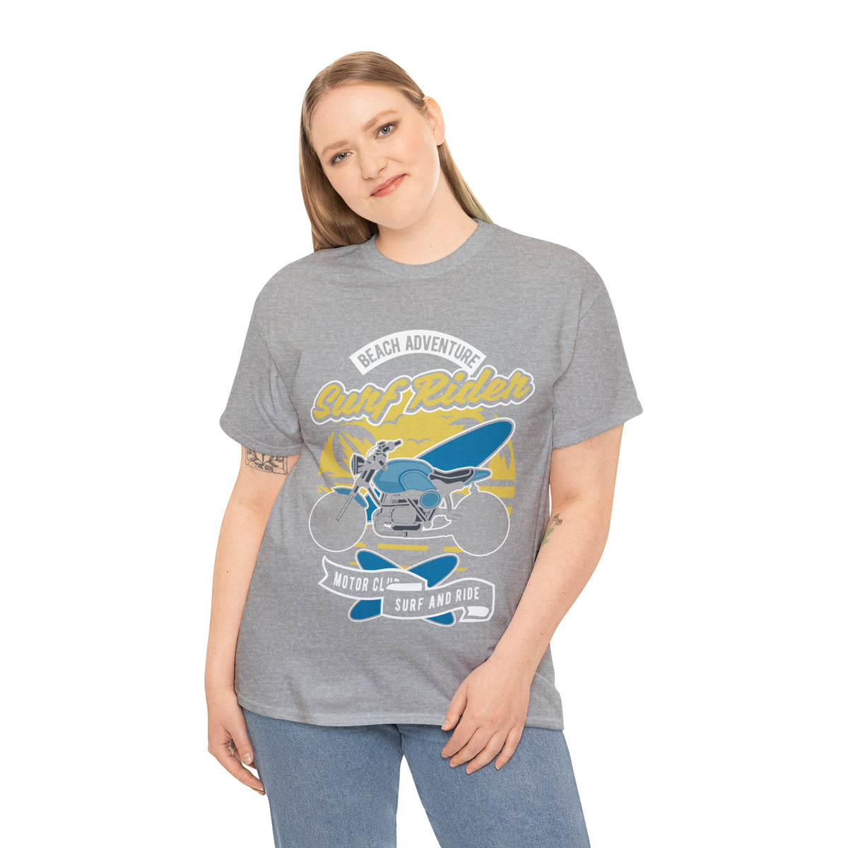 SURF RIDER - Printed in Australia - Unisex Jersey Short Sleeve Tee