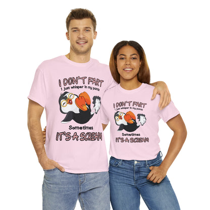I DON'T FA*T - Funny Unisex Heavy Cotton Tee - USA