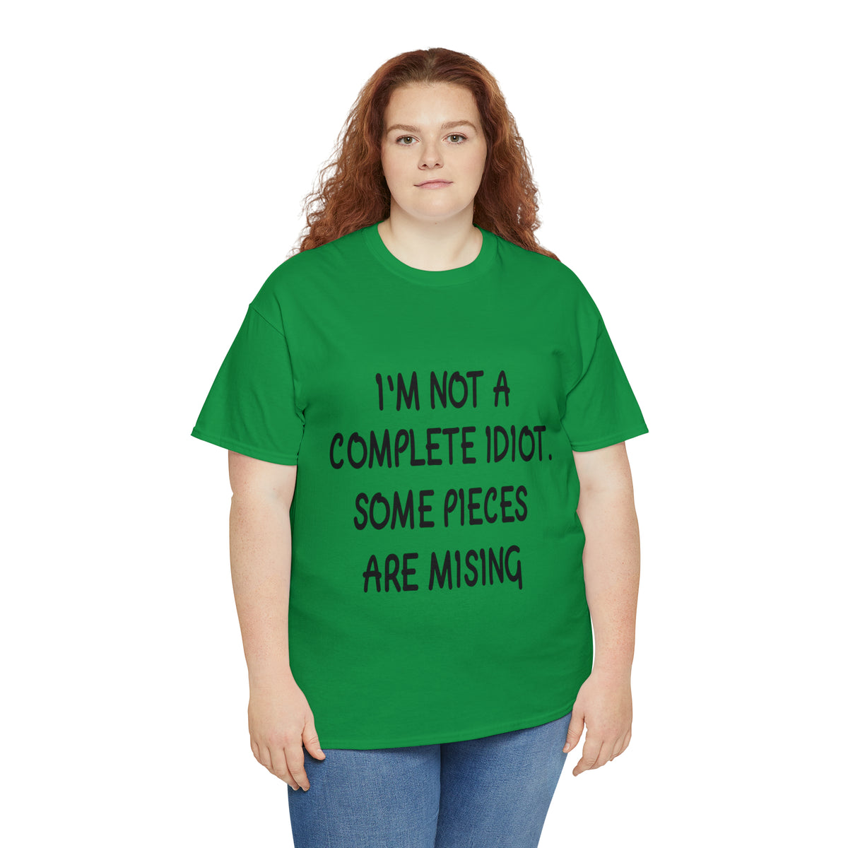 I'M NOT A COMPLETE ID*** - Unisex Heavy Cotton Tee - AUS