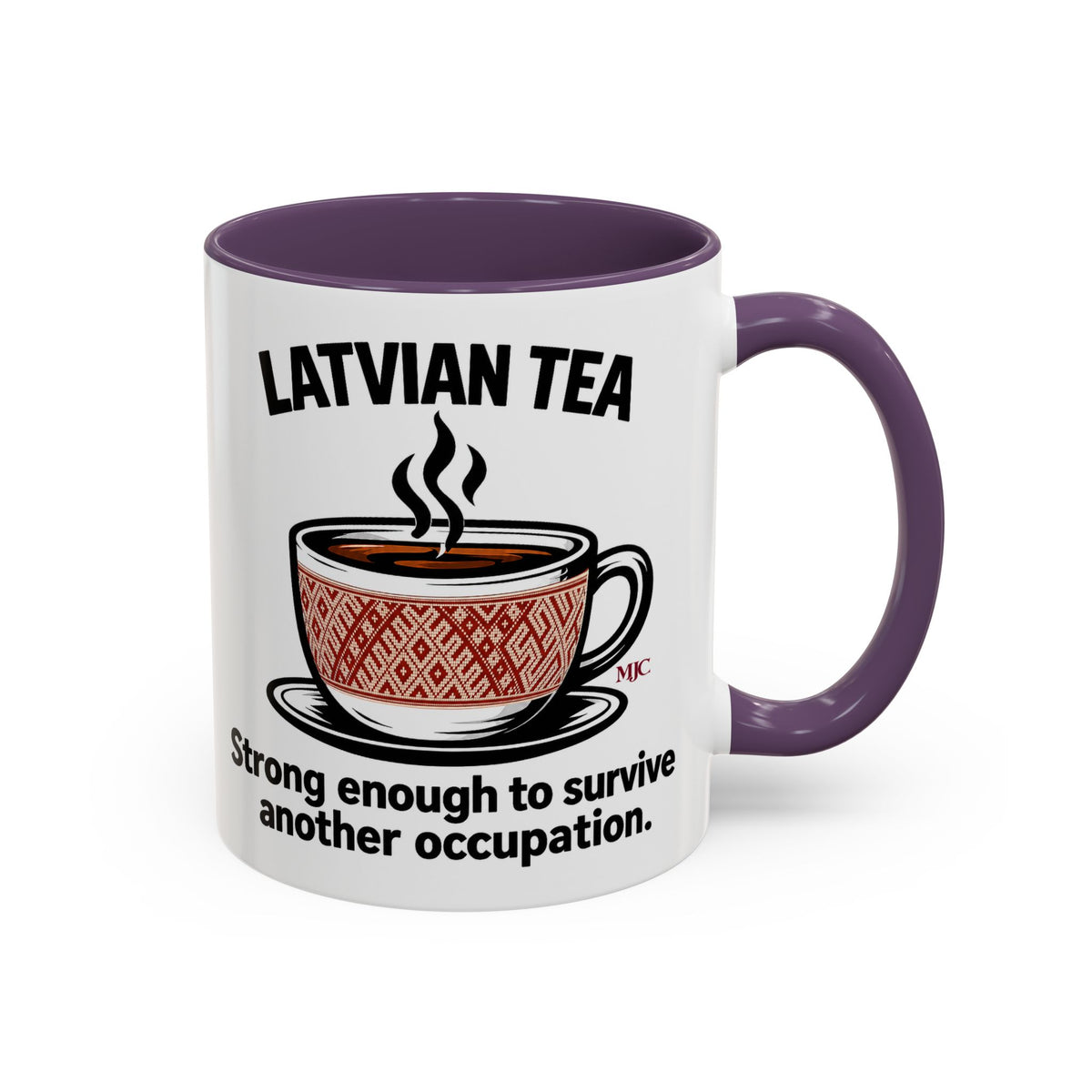 Latvian Tea Mug | Latvian Heritage & Humour Gift | BalticAF