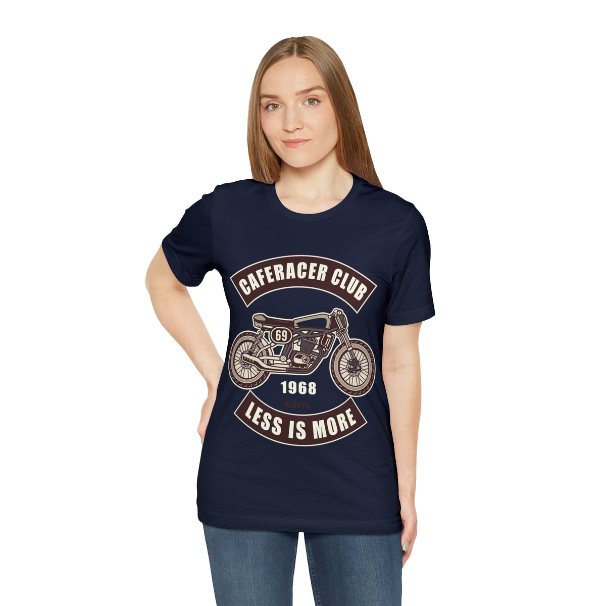 CAFE RACE CLUB Less is More - Unisex Jersey Short Sleeve Tee