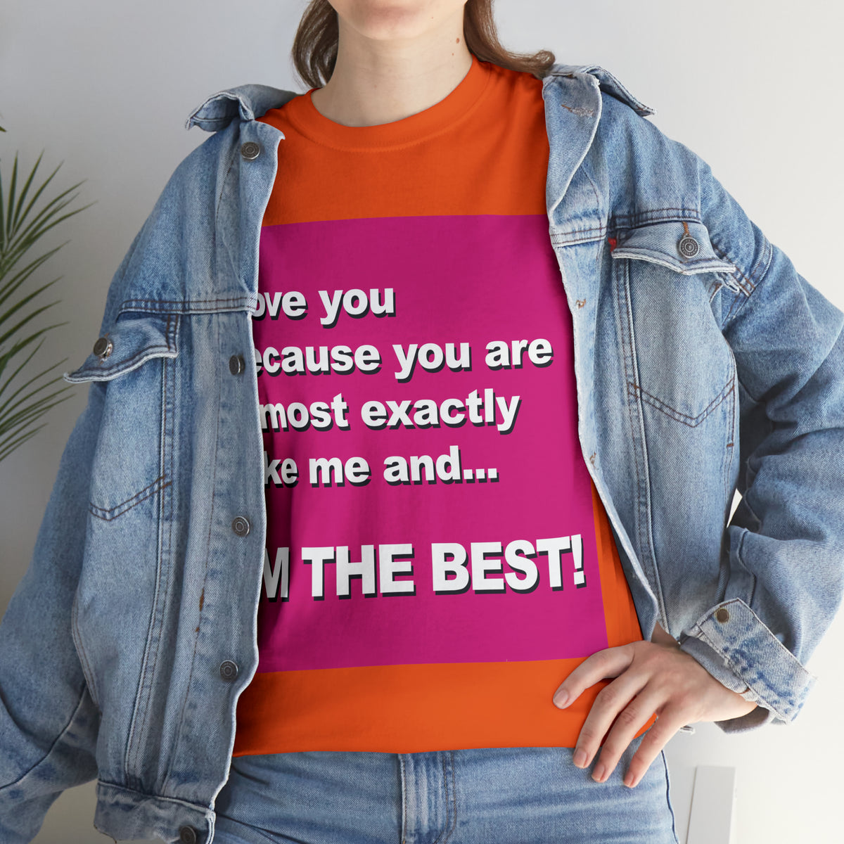 I Love You Because - Unisex Tee