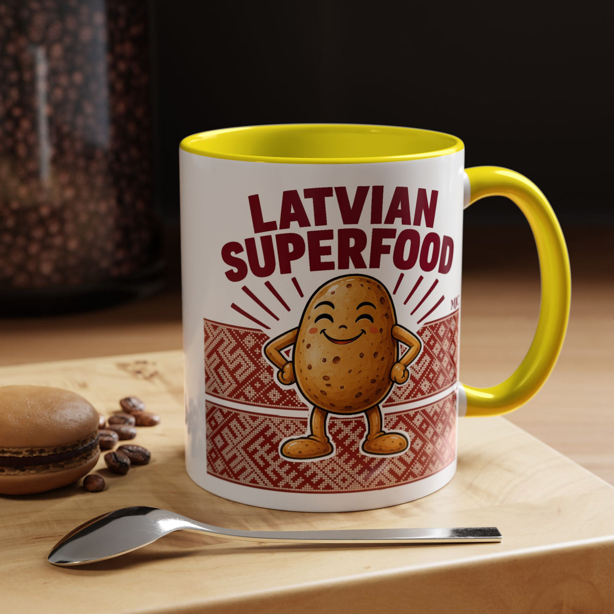 Latvian Superfood Mug | Funny Potato Gift | BalticAF