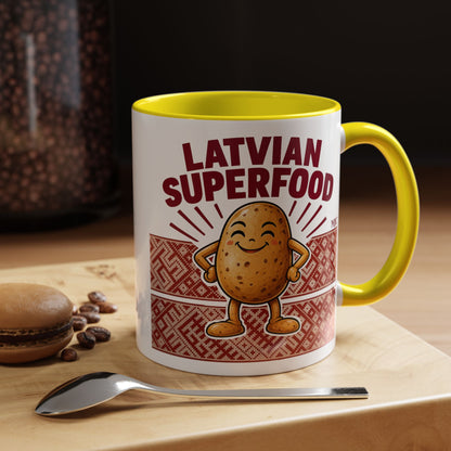 Latvian Superfood Mug | Funny Potato Gift | BalticAF