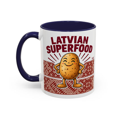Latvian Superfood Mug | Funny Potato Gift | BalticAF