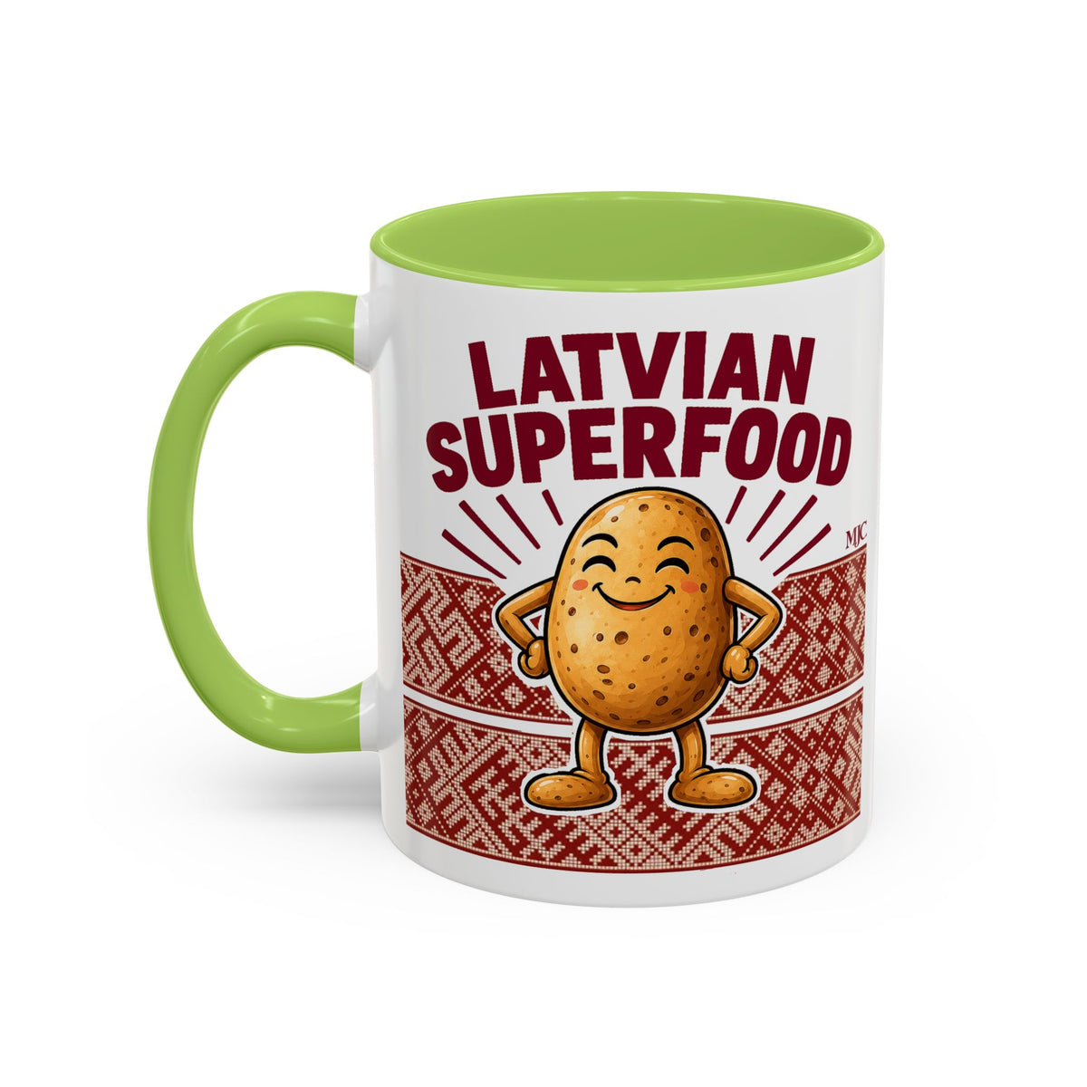 Latvian Superfood Mug | Funny Potato Gift | BalticAF