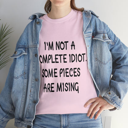 I'M NOT A COMPLETE ID*** - Unisex Heavy Cotton Tee - AUS