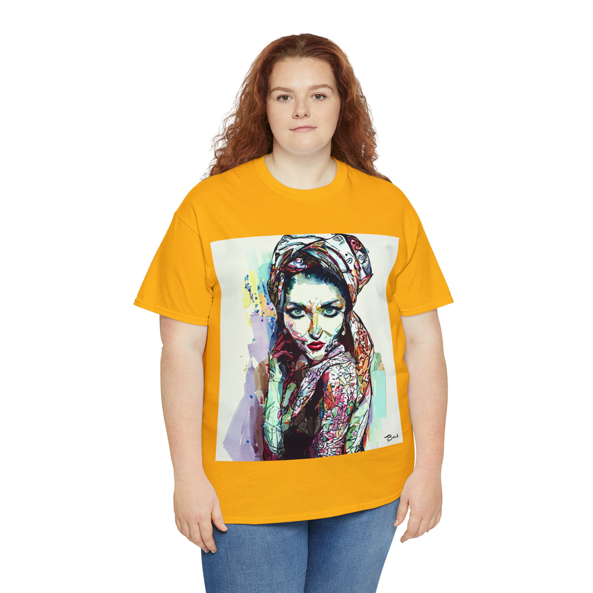 EASTERN BEAUTY - Airt on a Shirt  - Unisex Heavy Cotton Tee - AUS