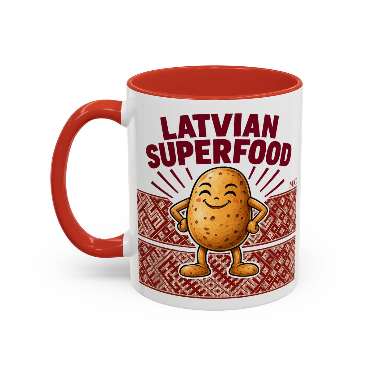 Latvian Superfood Mug | Funny Potato Gift | BalticAF
