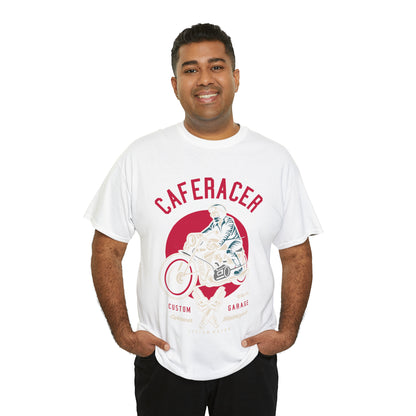 CAFE RACER Custom Garage - Unisex Heavy Cotton Tee
