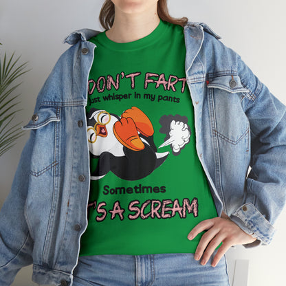 I DON'T FA*T - Funny Unisex Heavy Cotton Tee - USA