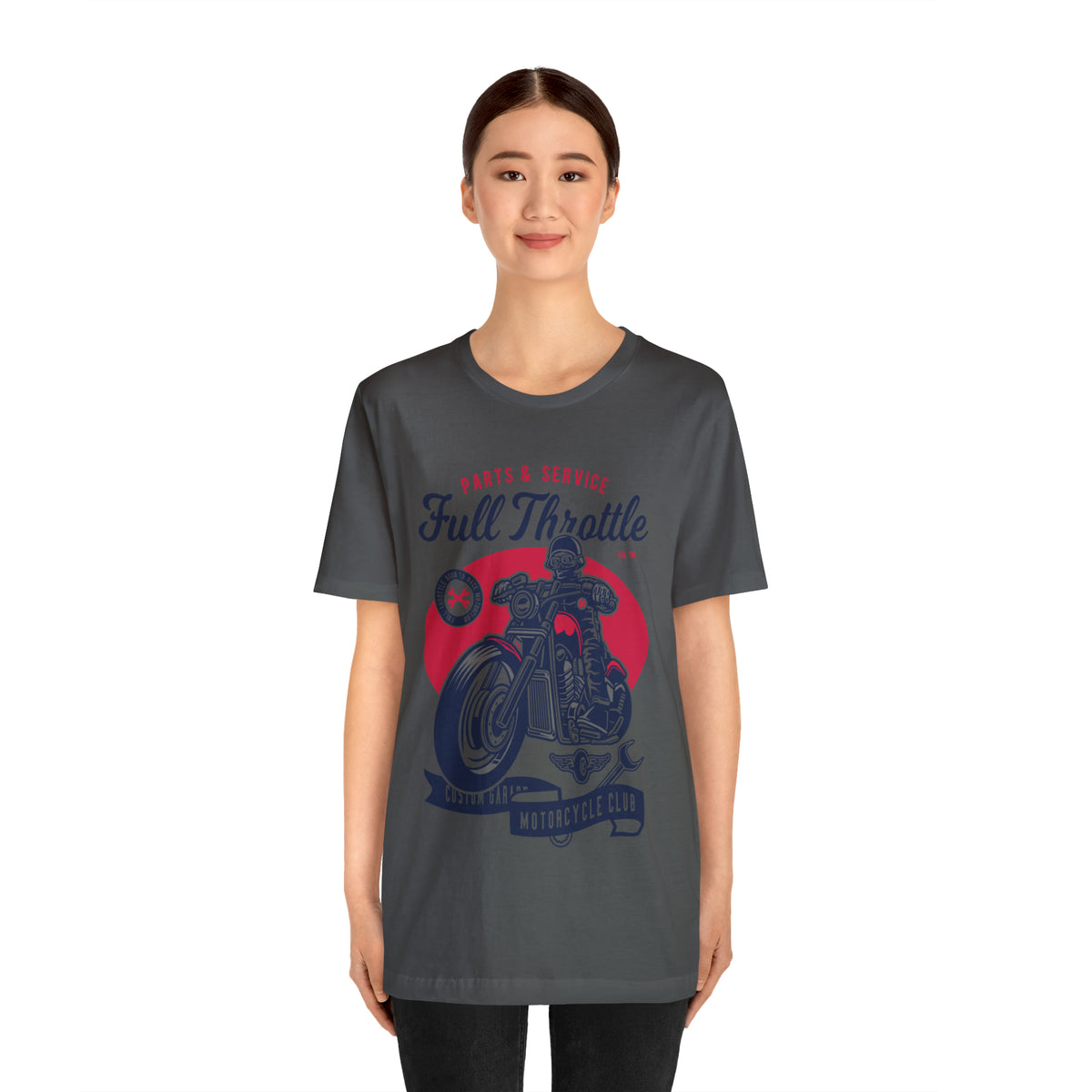 FULL THROTTLE Parts & Service - Unisex Jersey Short Sleeve Tee