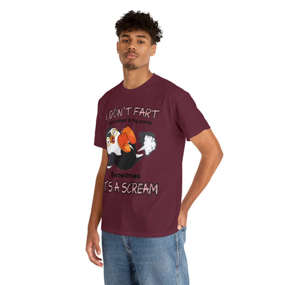 I DON'T FA*T - Funny Unisex Heavy Cotton Tee - USA