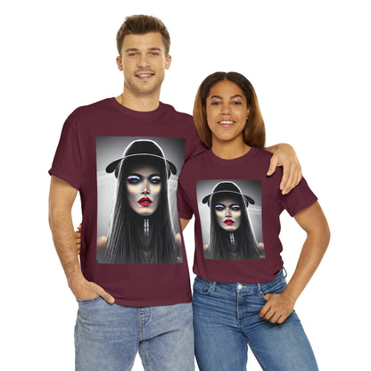 CYBERPUNK WITCH - Airt on a Shirt  - Unisex Heavy Cotton Tee - AUS