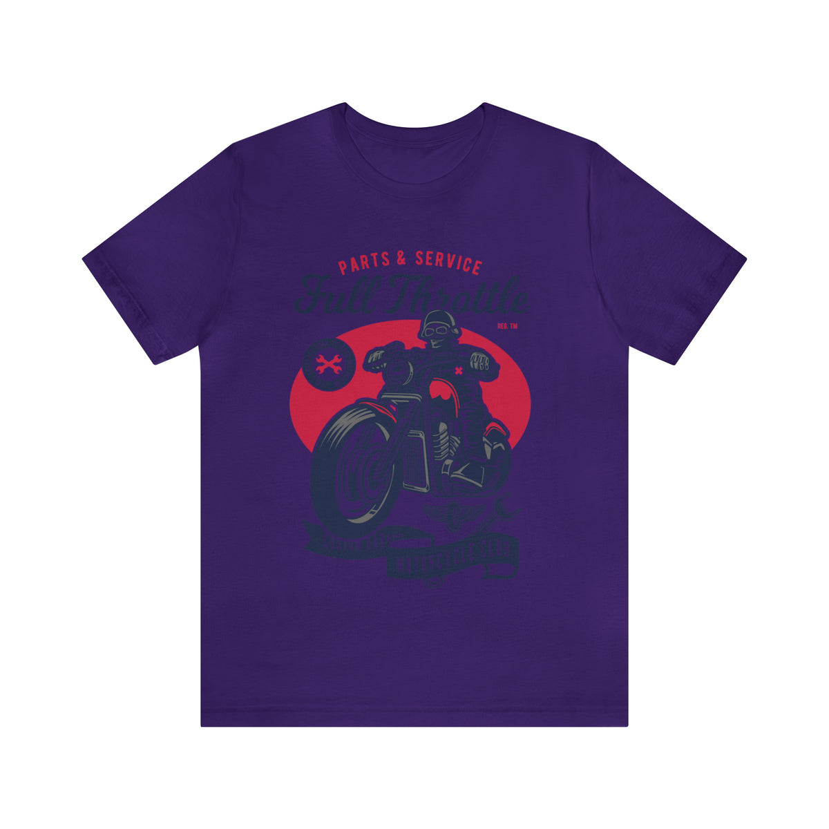 FULL THROTTLE Parts & Service - Unisex Jersey Short Sleeve Tee
