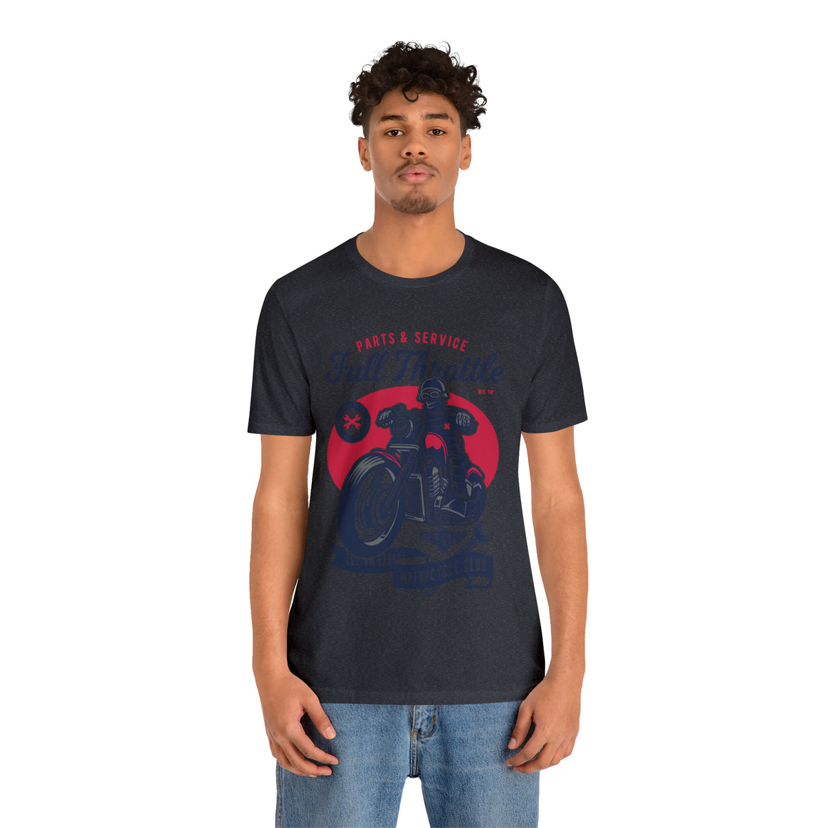 FULL THROTTLE Parts & Service - Unisex Jersey Short Sleeve Tee