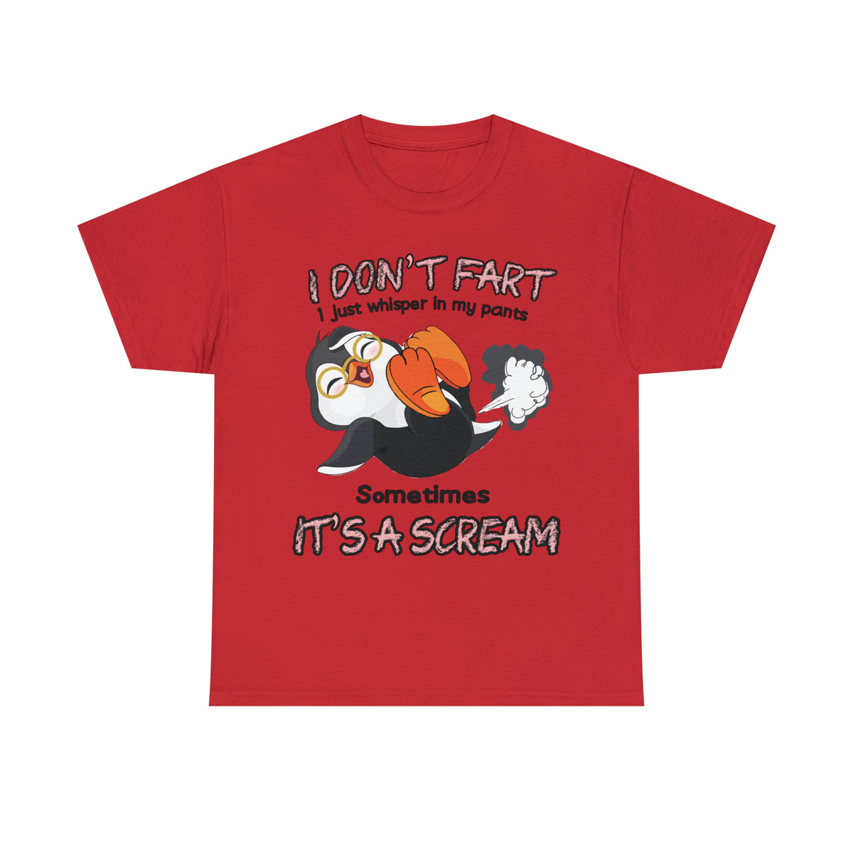 I DON'T FA*T - Funny Unisex Heavy Cotton Tee - USA
