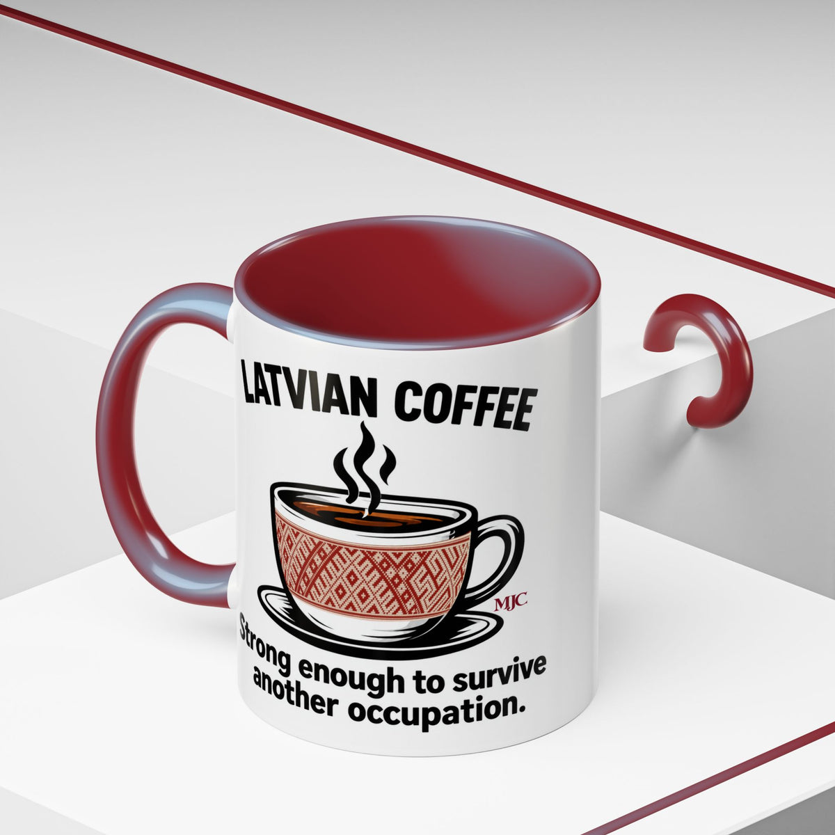 Latvian Coffee Mug | Funny Latvian Heritage Gift | BalticAF