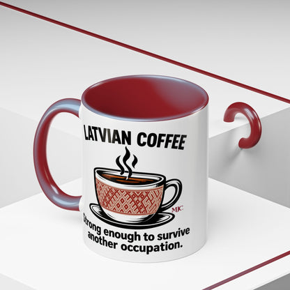 Latvian Coffee Mug | Funny Latvian Heritage Gift | BalticAF