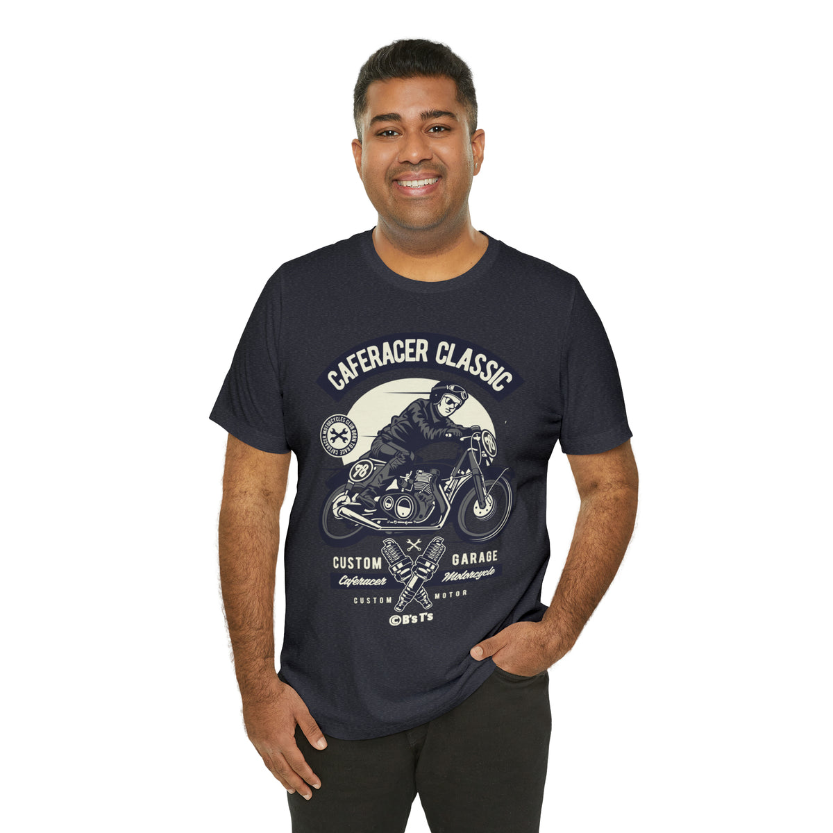CAFE RACER Classic - Unisex Jersey Short Sleeve Tee
