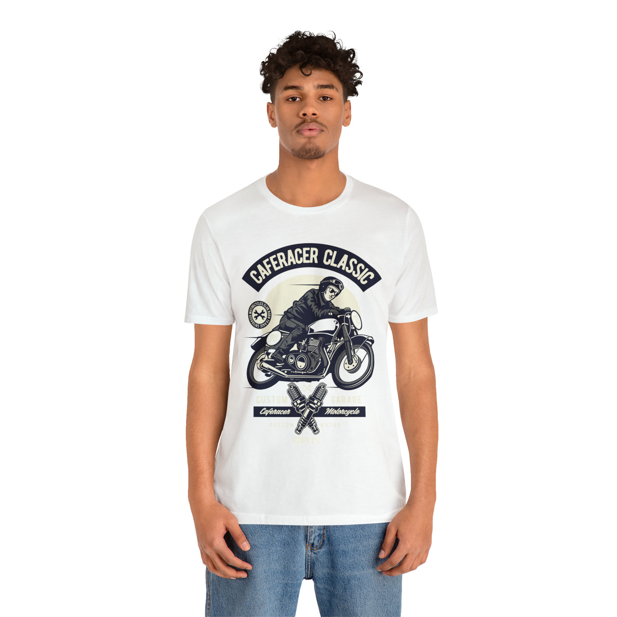 CAFE RACER Classic - Unisex Jersey Short Sleeve Tee