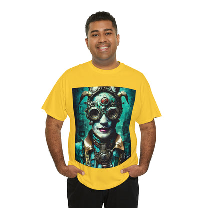 CYBER-STEAMPUNK LORD - Airt on a Shirt  - Unisex Heavy Cotton Tee - AUS