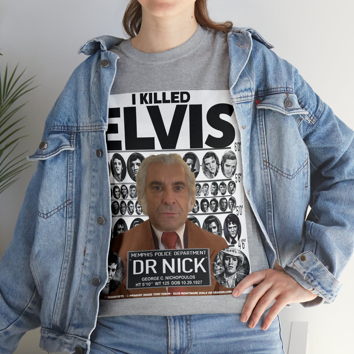 I KI**** ELVIS  - Unisex Heavy Cotton Tee - AUS
