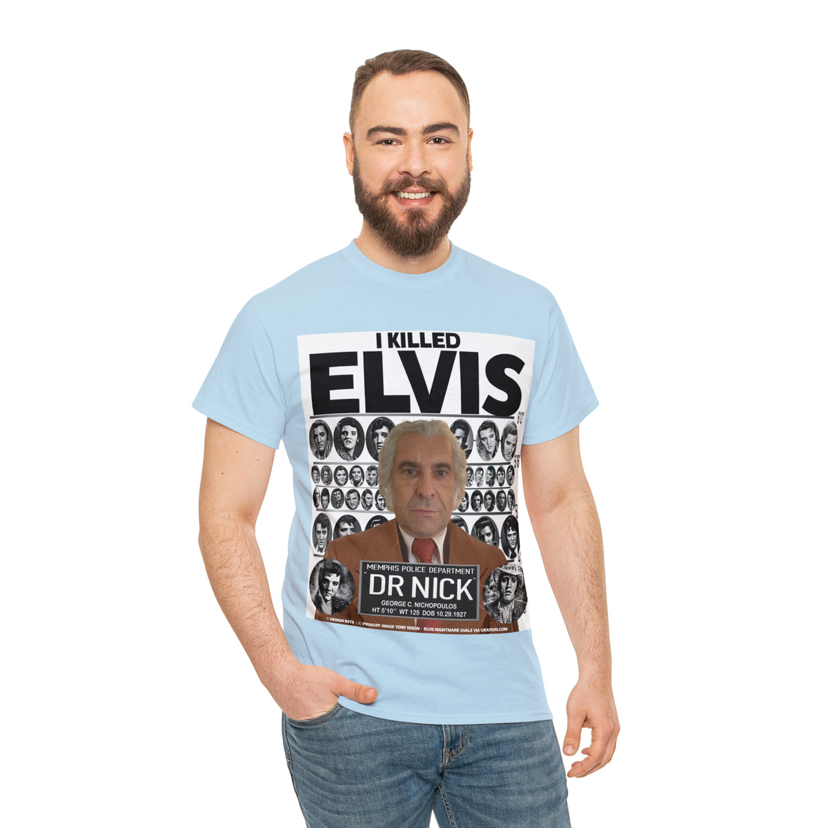I KI**** ELVIS  - Unisex Heavy Cotton Tee - AUS