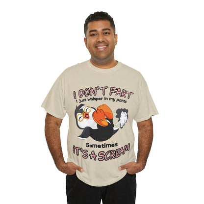 I DON'T FA*T  - Funny Unisex Heavy Cotton Tee - AUS