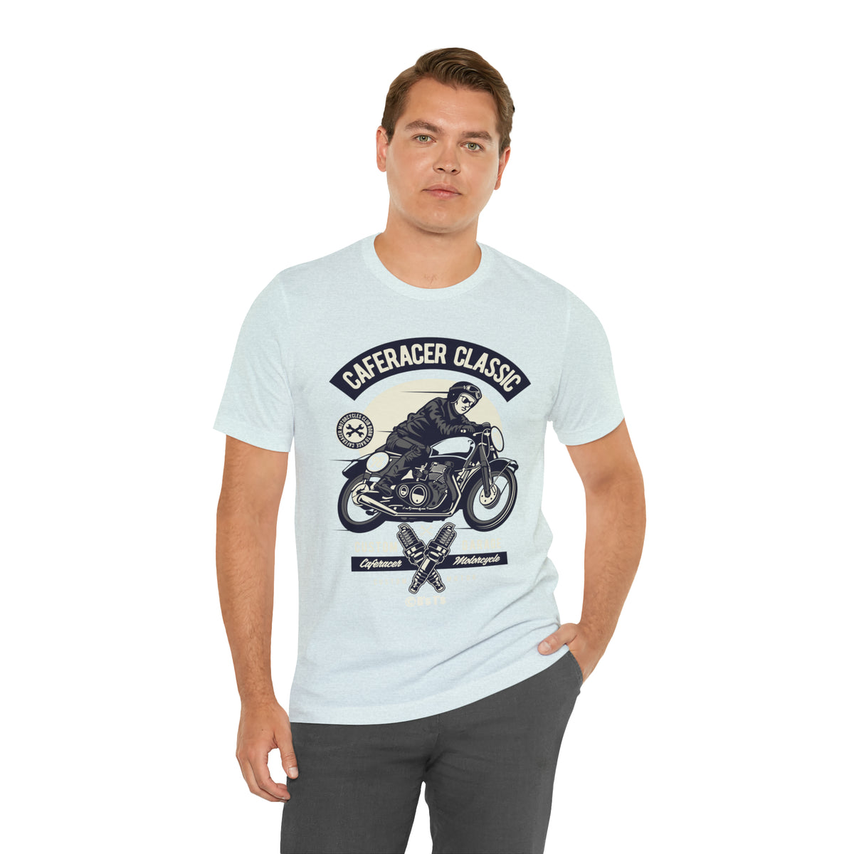 CAFE RACER Classic - Unisex Jersey Short Sleeve Tee