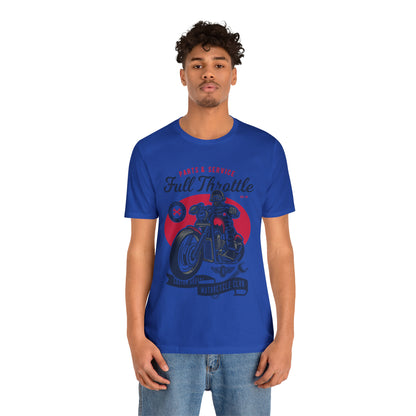 FULL THROTTLE Parts & Service - Unisex Jersey Short Sleeve Tee