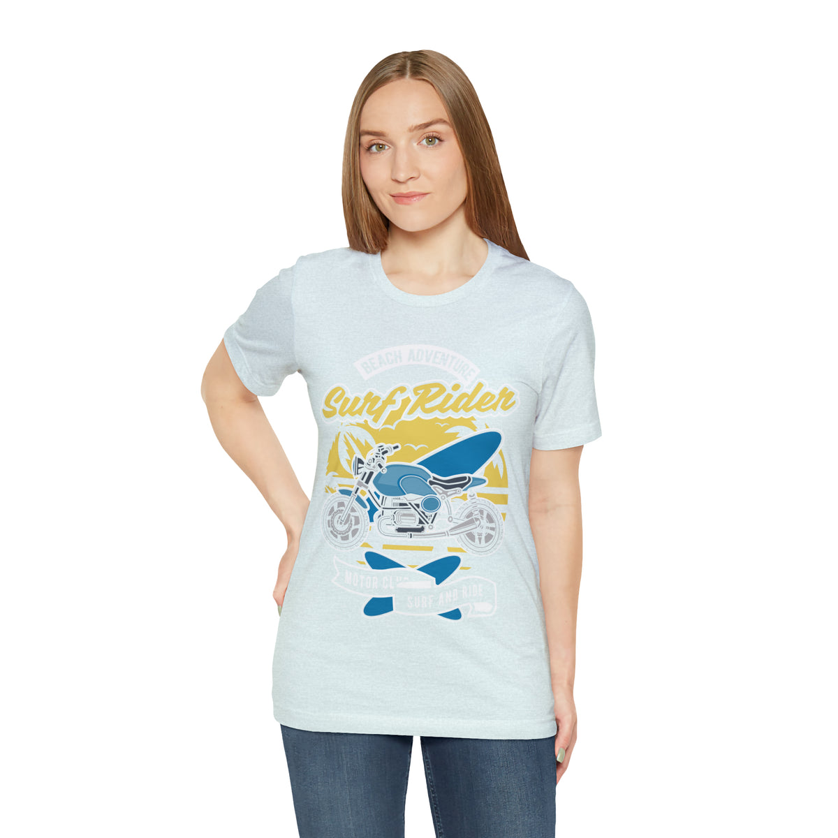 SURF RIDER - Printed in the USA - Unisex Jersey Short Sleeve Tee