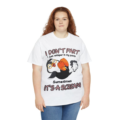 I DON'T FA*T  - Funny Unisex Heavy Cotton Tee - AUS