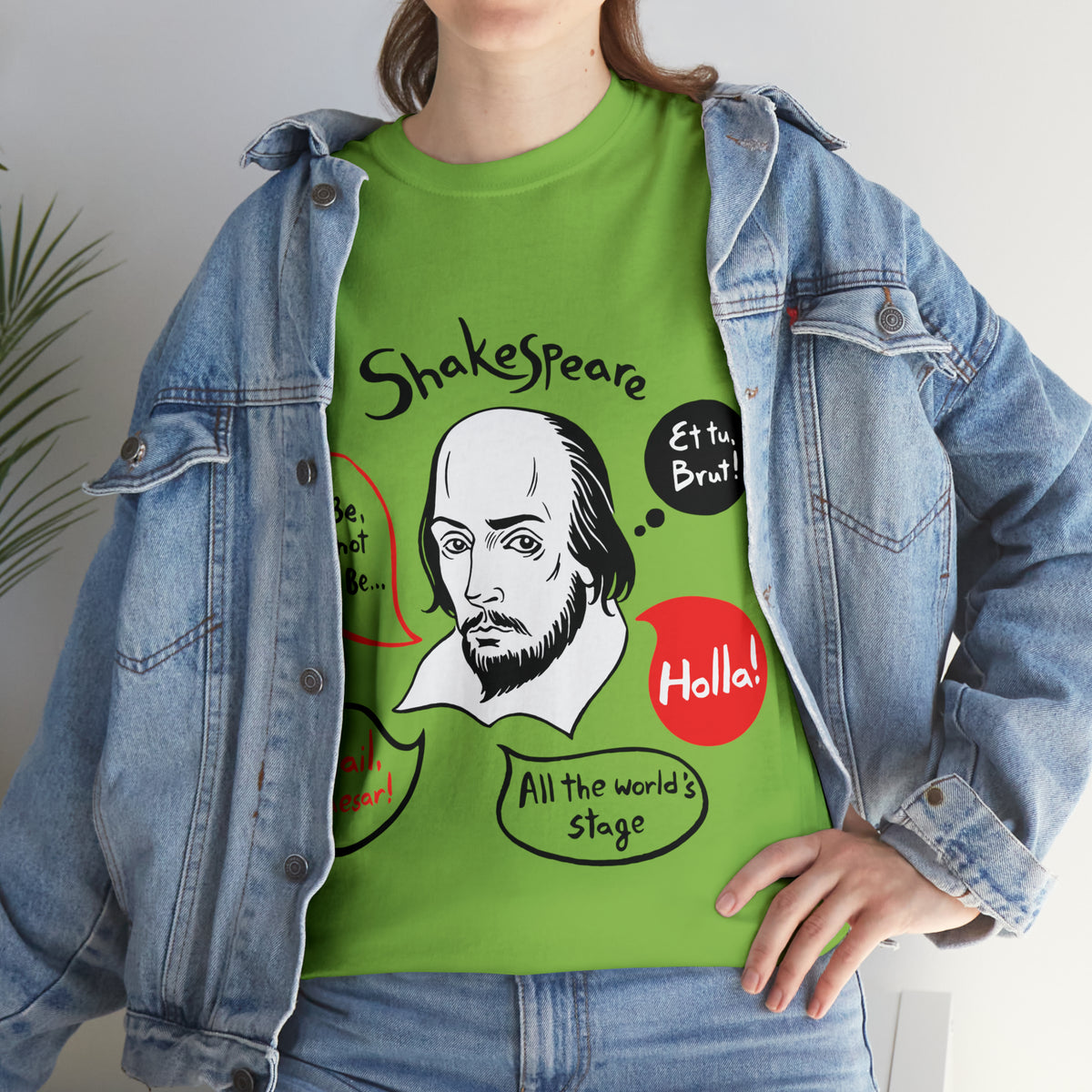SHAKESPEARE (light) - Unisex Heavy Cotton Tee