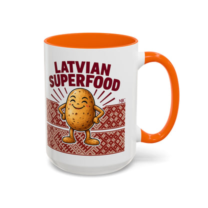 Latvian Superfood Mug | Funny Potato Gift | BalticAF