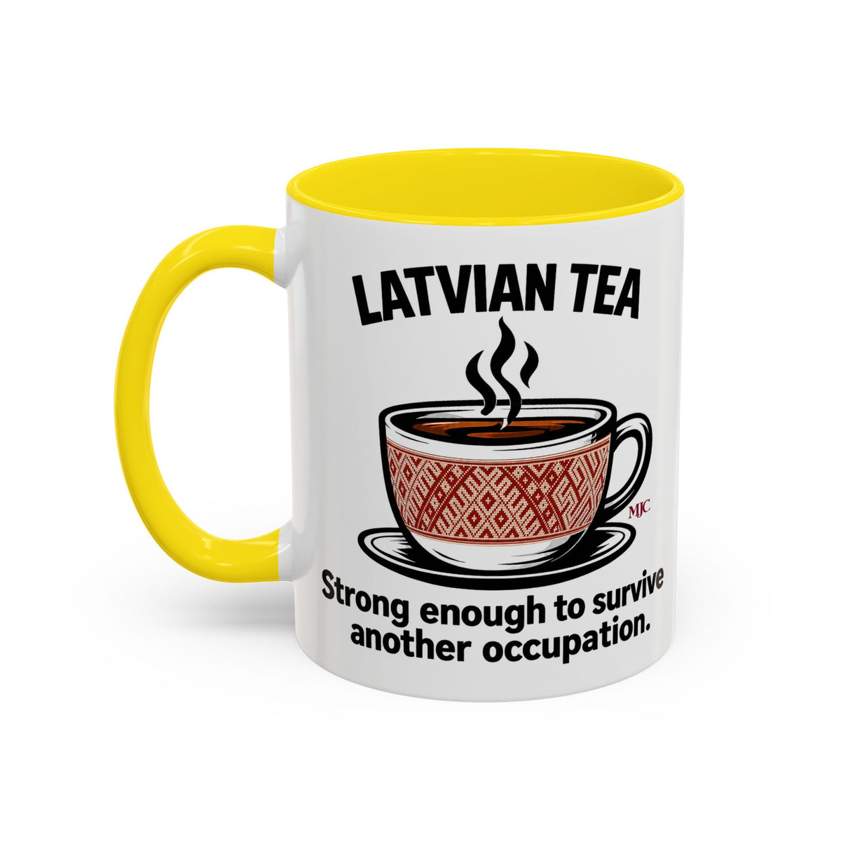 Latvian Tea Mug | Latvian Heritage & Humour Gift | BalticAF