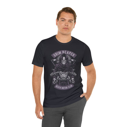 GRIM REAPER Moto Club - Unisex Jersey Short Sleeve Tee