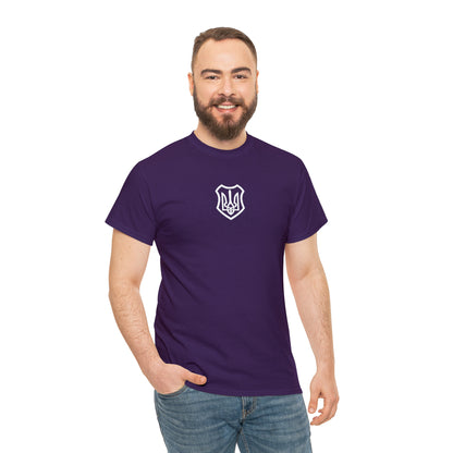 ICONIC UKRAINIAN TRIDENT T-SHIRT - Unisex Heavy Cotton Tee - AUS