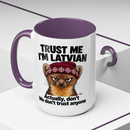 Trust Me I'm Latvian Mug | Funny Latvian Gift | BalticAF
