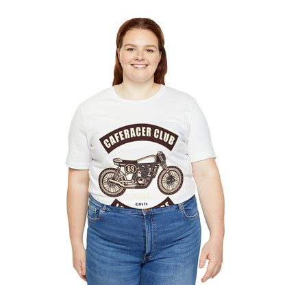CAFE RACE CLUB Less is More - Unisex Jersey Short Sleeve Tee