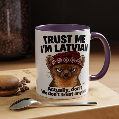 Trust Me I'm Latvian Mug | Funny Latvian Gift | BalticAF