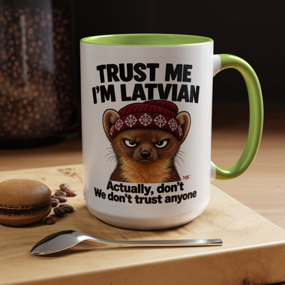 Trust Me I'm Latvian Mug | Funny Latvian Gift | BalticAF