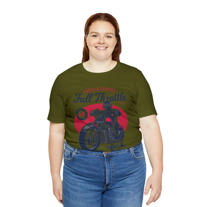 FULL THROTTLE Parts & Service - Unisex Jersey Short Sleeve Tee