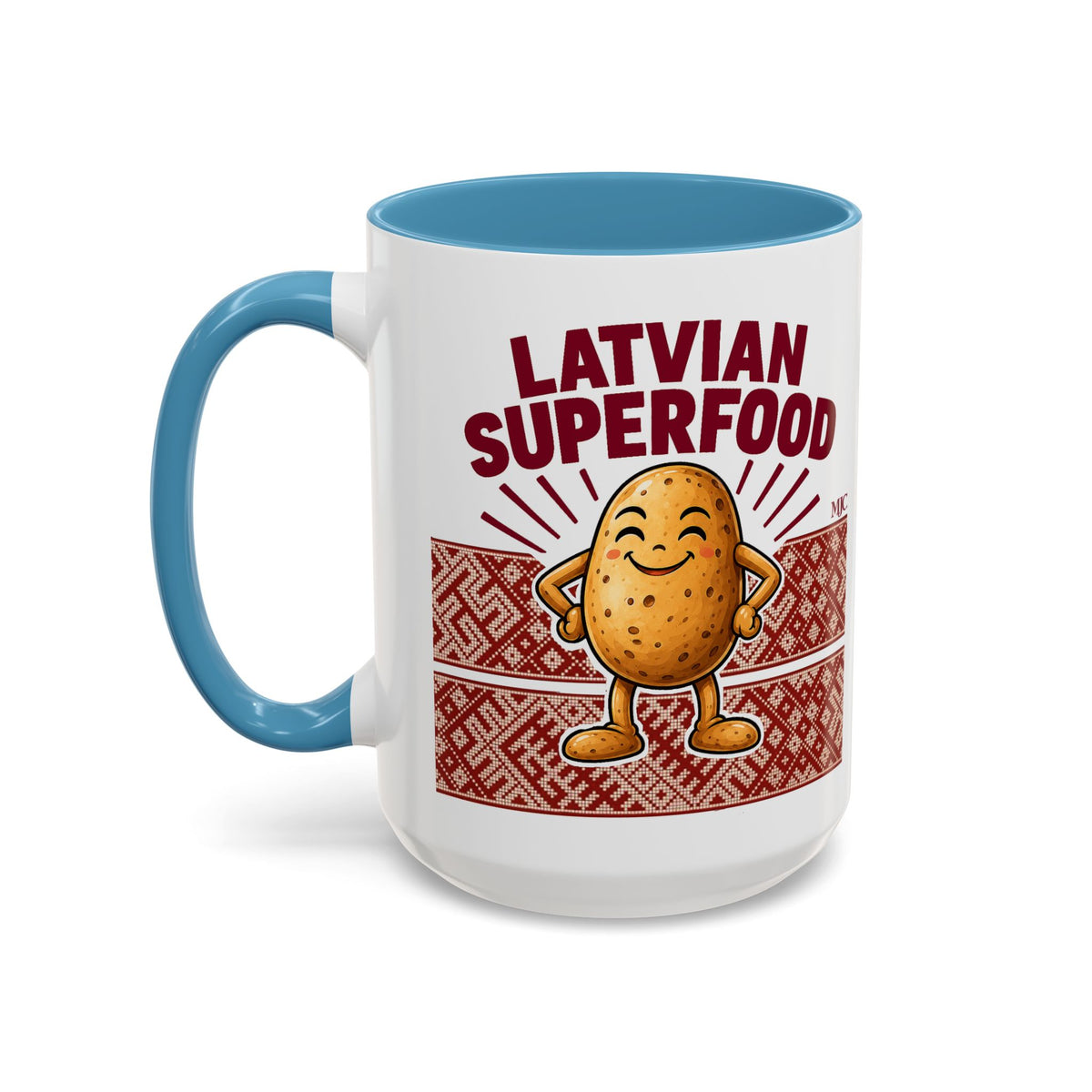 Latvian Superfood Mug | Funny Potato Gift | BalticAF
