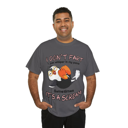 I DON'T FA*T  - Funny Unisex Heavy Cotton Tee - AUS