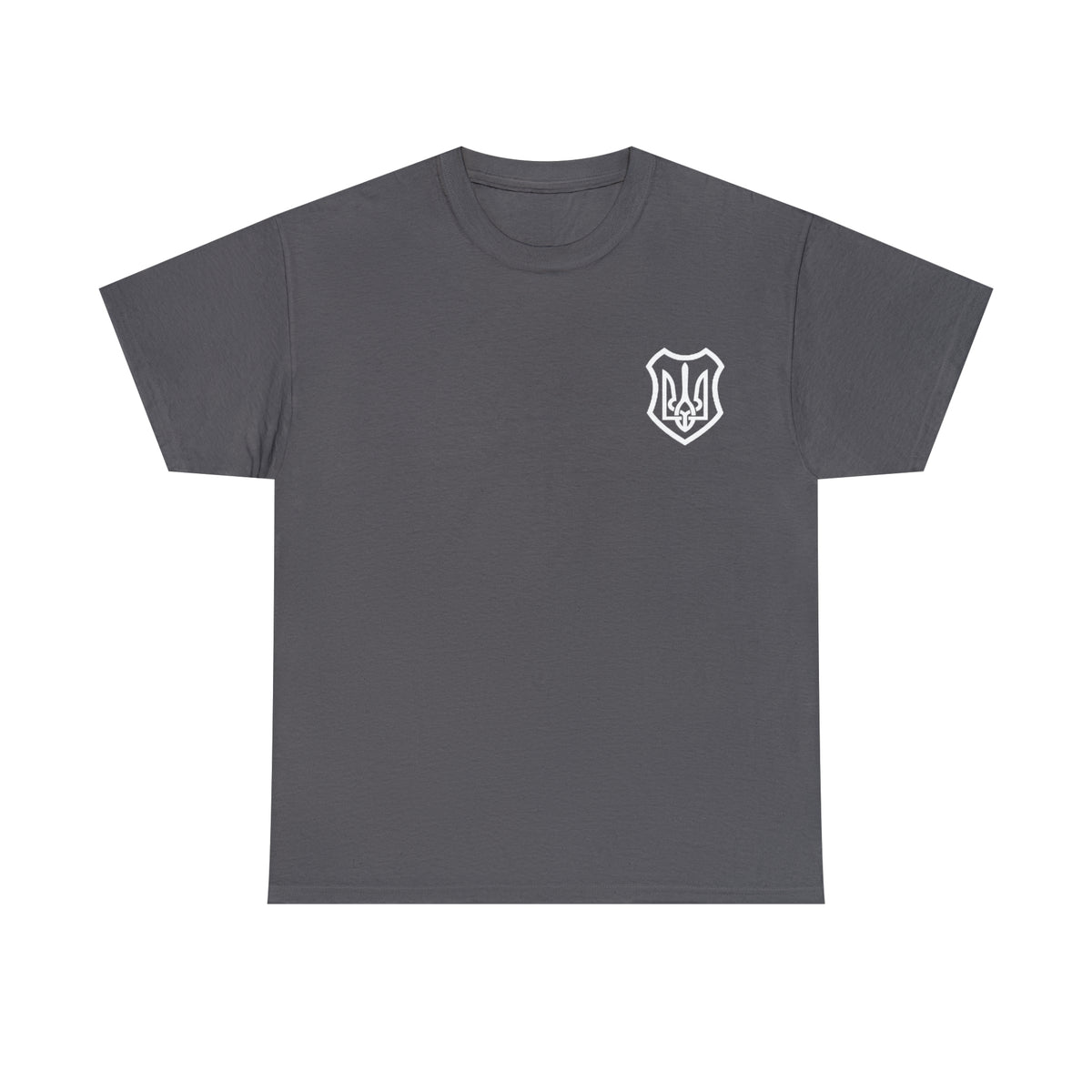 ICONIC UKRAINIAN TRIDENT T-SHIRT version 2 - Unisex Heavy Cotton Tee - AUS