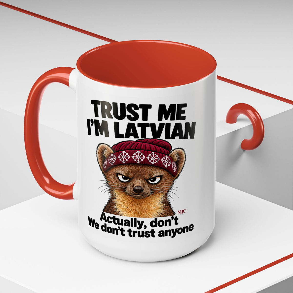 Trust Me I'm Latvian Mug | Funny Latvian Gift | BalticAF