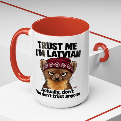 Trust Me I'm Latvian Mug | Funny Latvian Gift | BalticAF