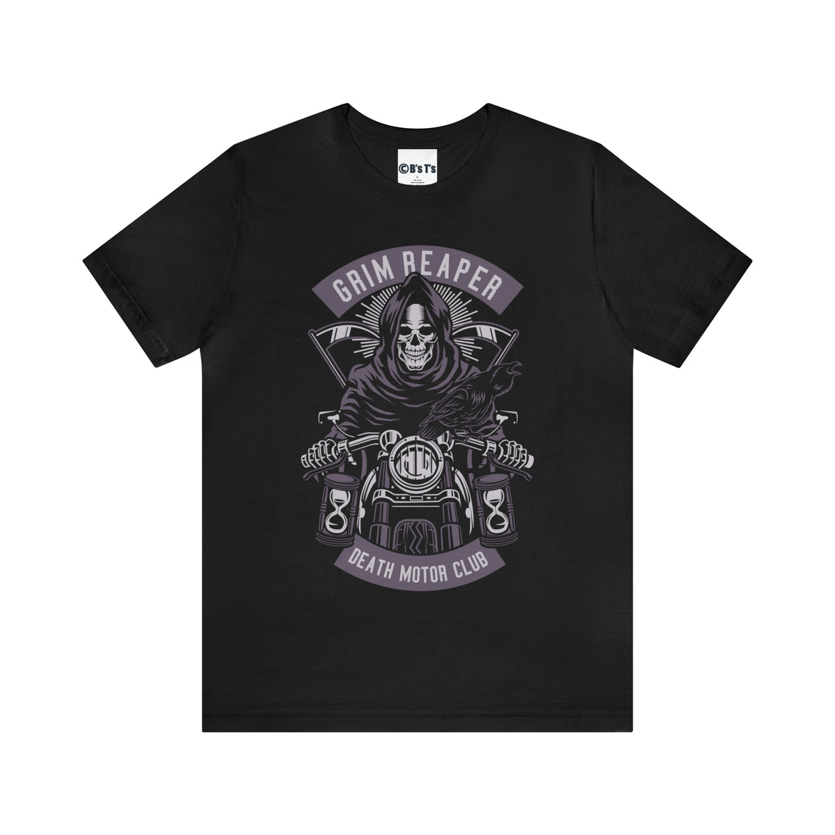 GRIM REAPER Moto Club - Unisex Jersey Short Sleeve Tee