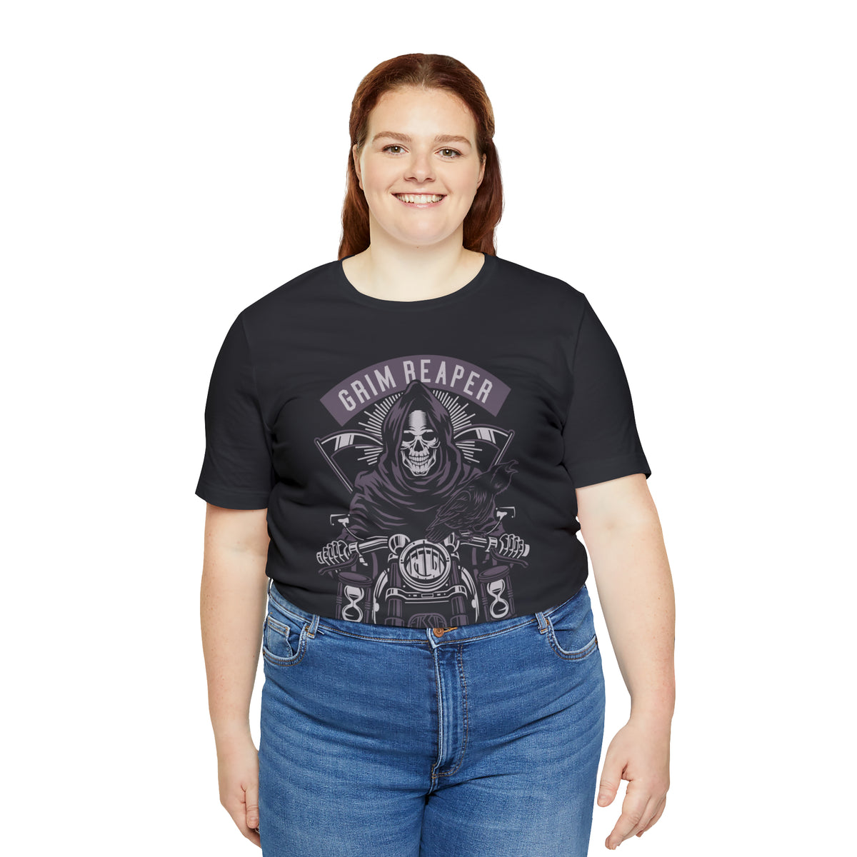 GRIM REAPER Moto Club - Unisex Jersey Short Sleeve Tee
